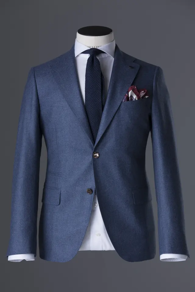 Blå dress